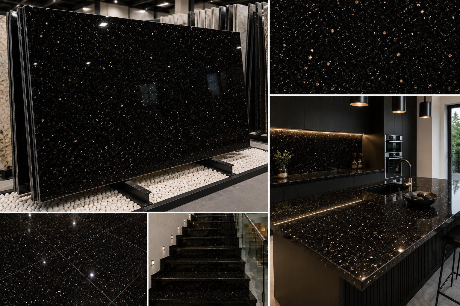 Black Galaxy Granite