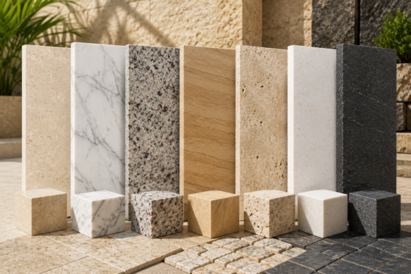 Types of Natural Stone: Complete Guide for Construction Projects Types of Natural Stone