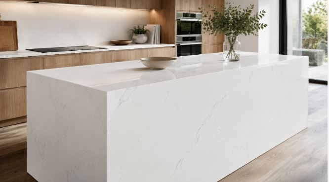 Quartz Kitchen Island
