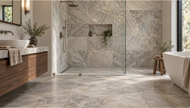 Natural Stone Bathroom Tiles